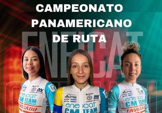 Las ciclistas del Eneicat convocadas para el Campeonato Panamericano.