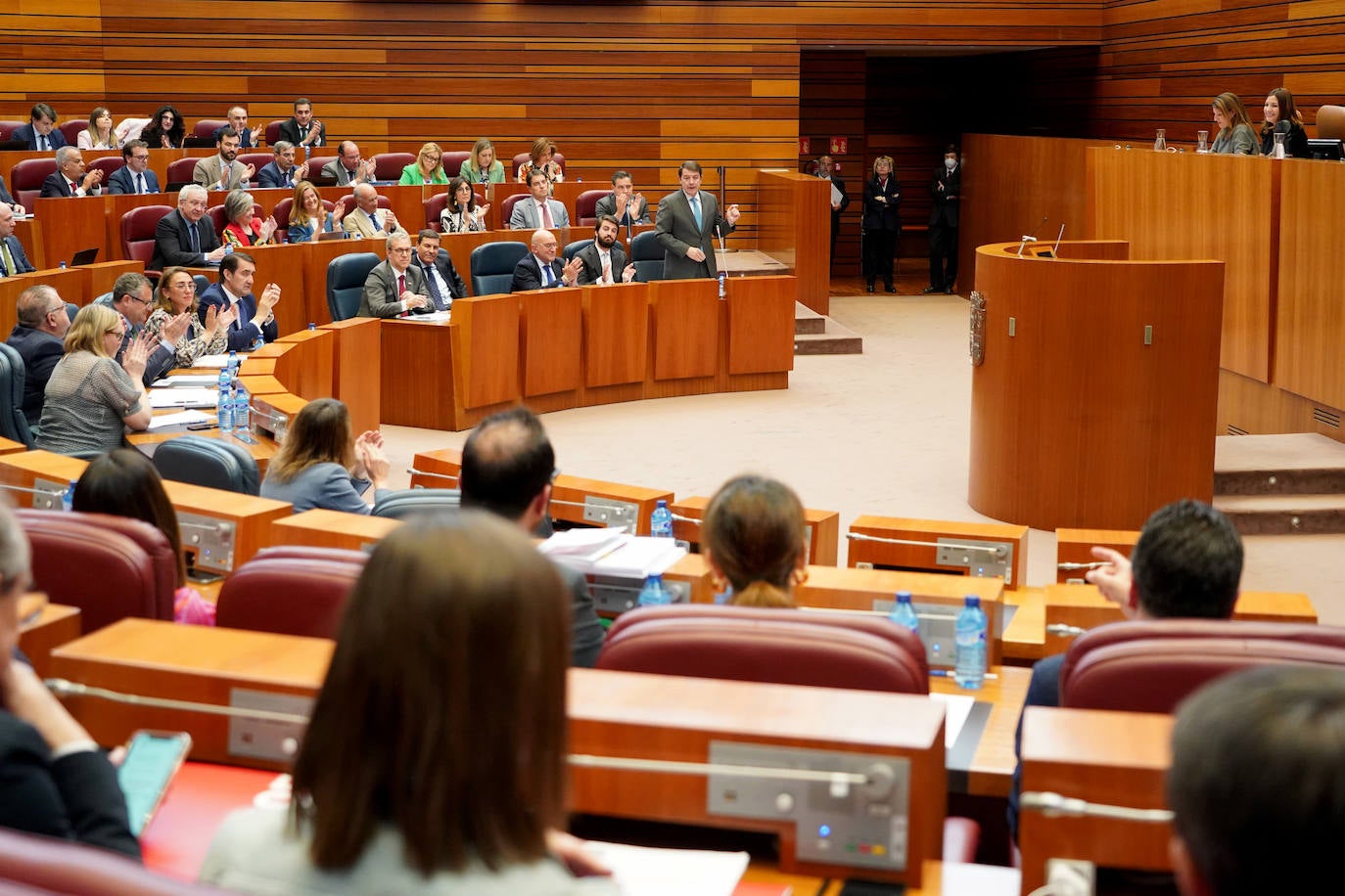 Pleno de las Cortes de Castilla y León