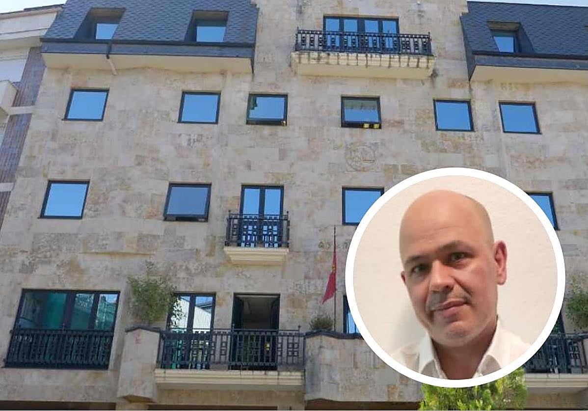 Noel Pacios, en una imagen facilitada por Vox en el anuncio de su candidatura.