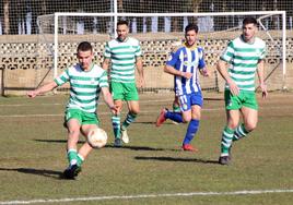 Partido entre el CD La Virgen y el Ponferradina 'B'.