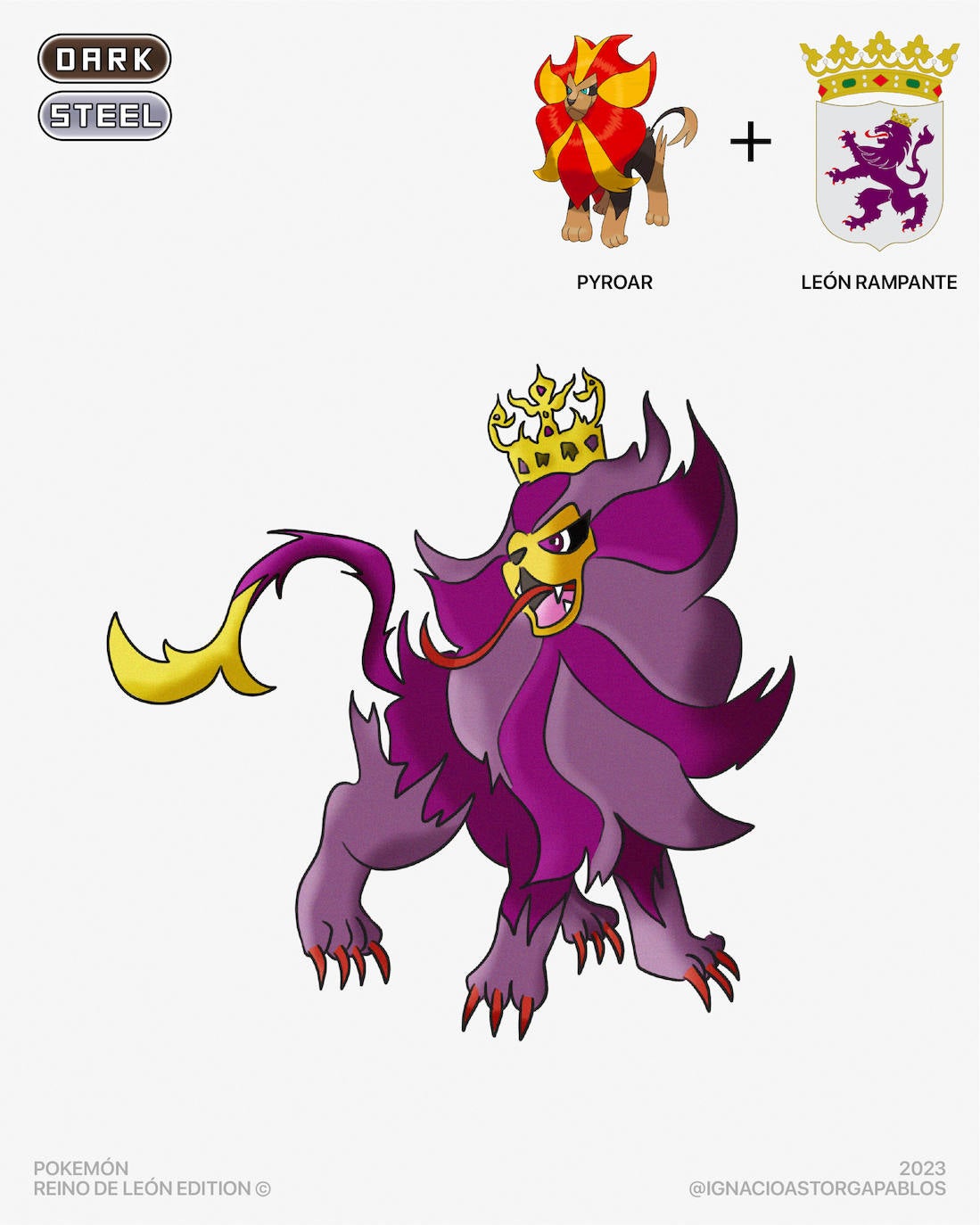 Así es el Reino de León... versión Pokémon