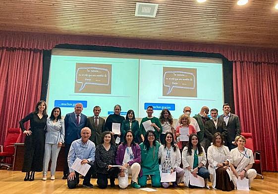 Foto grupal tras las jornadas.