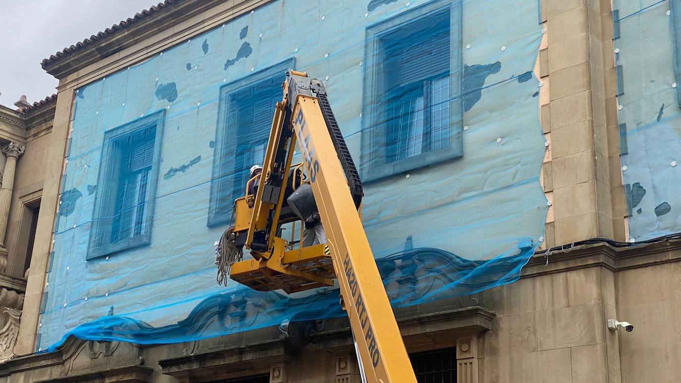 Obras en la Audiencia Provincial de León
