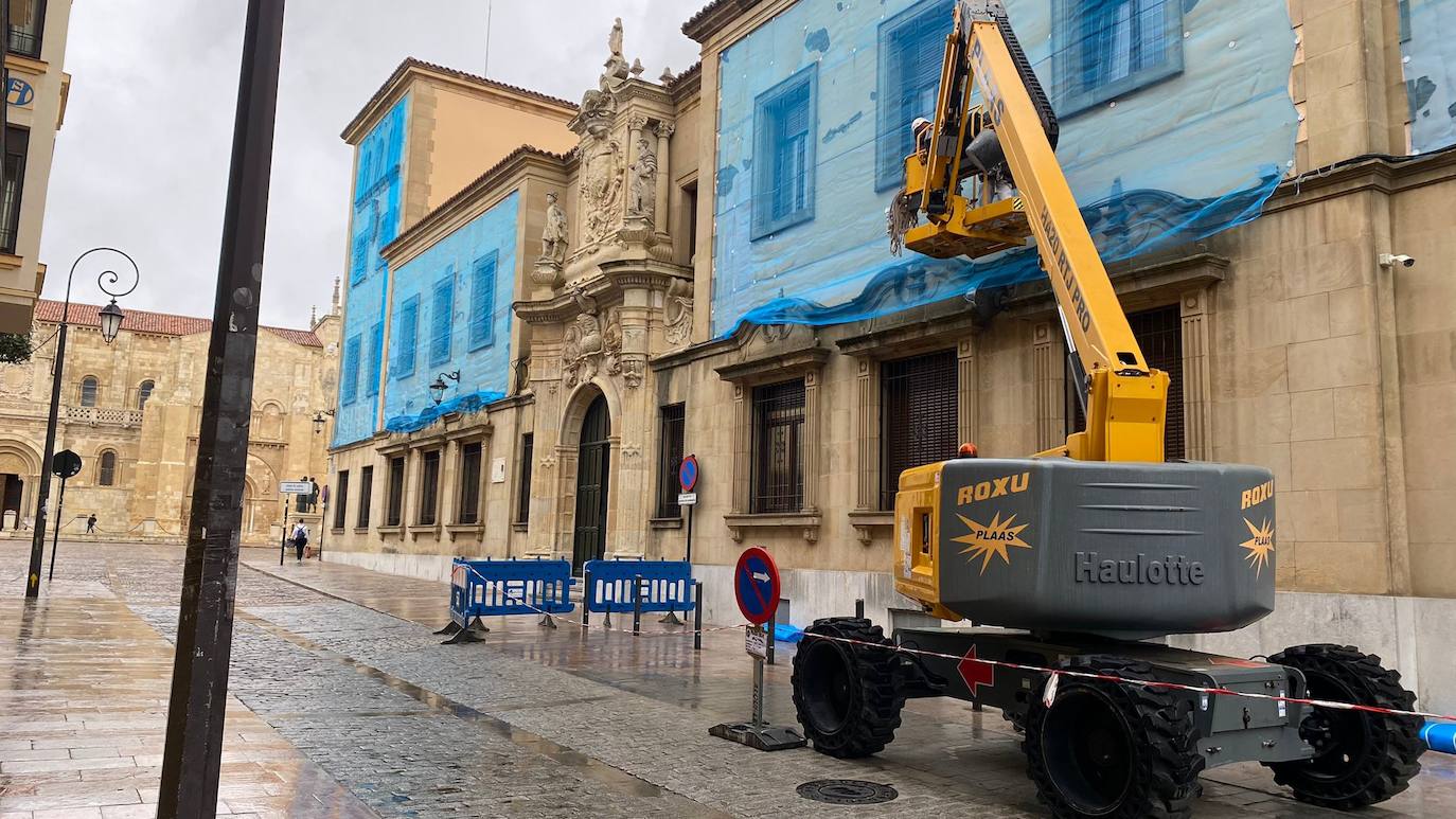 Obras en la Audiencia Provincial de León
