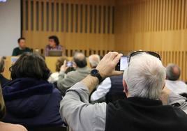 Charla-coloquio sobre la rampa de Pajares