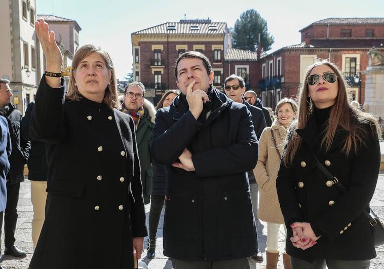 Margarita Torres, Alfonso Fernández Mañueco y Ester Muñoz en una imagen de archivo.