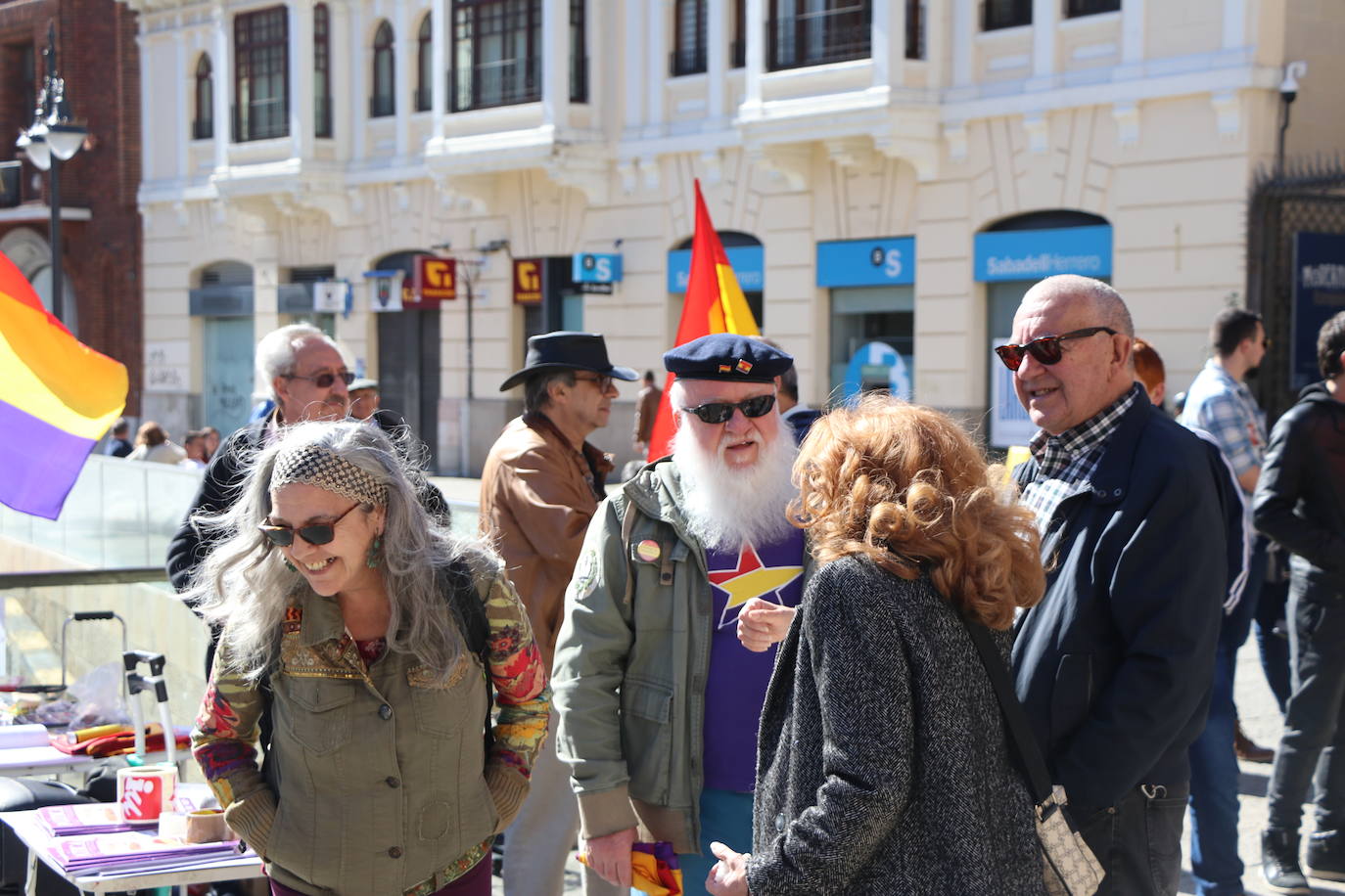 Manifestación en favor de la república en León