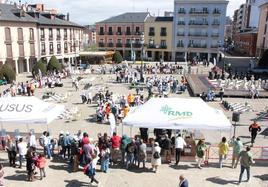 Una de las actividades deportivas de este fin de semana en Ponferrada.