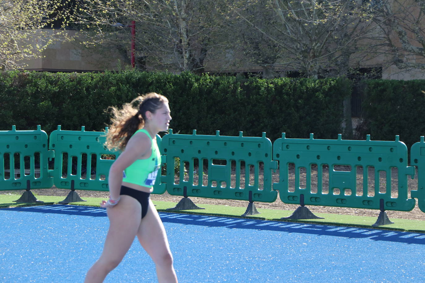 Inauguración en competición oficial de las nuevas pistas de Atletismo de la ULE