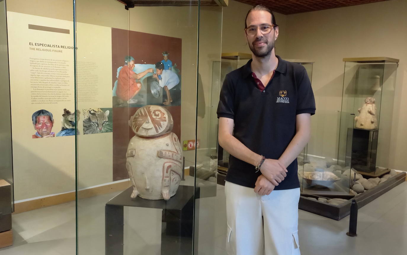 El berciano Álvaro Gundín, director desde el año 2015 del Museo Arqueológico y Centro Cultural de Orellana (Ecuador).