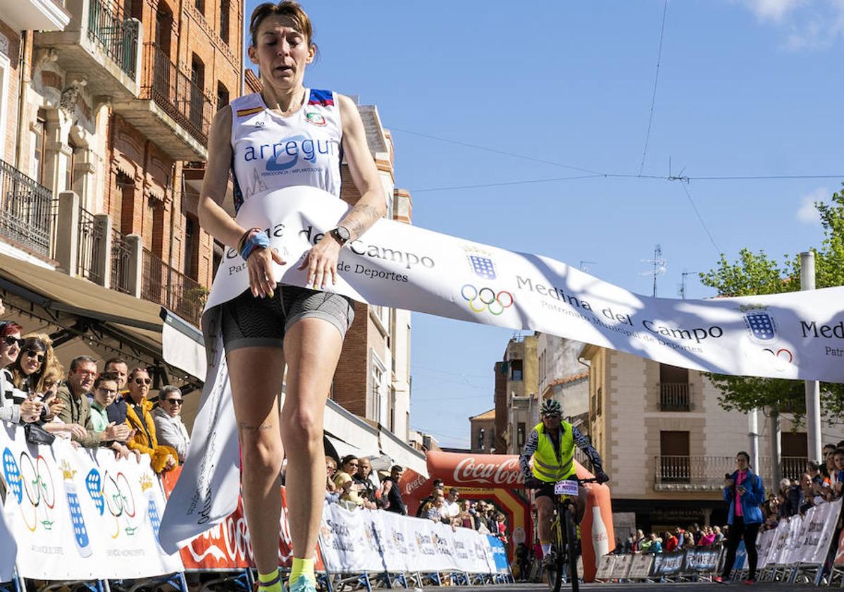 La atleta leonesa Noelia Sabugo Sousa.