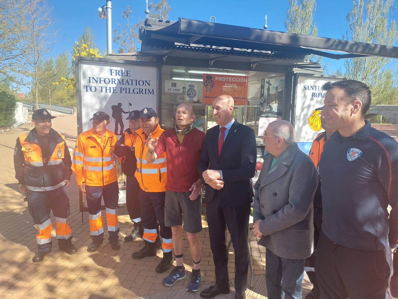 Abre temporada el punto de atención al peregrino en Puente Castro
