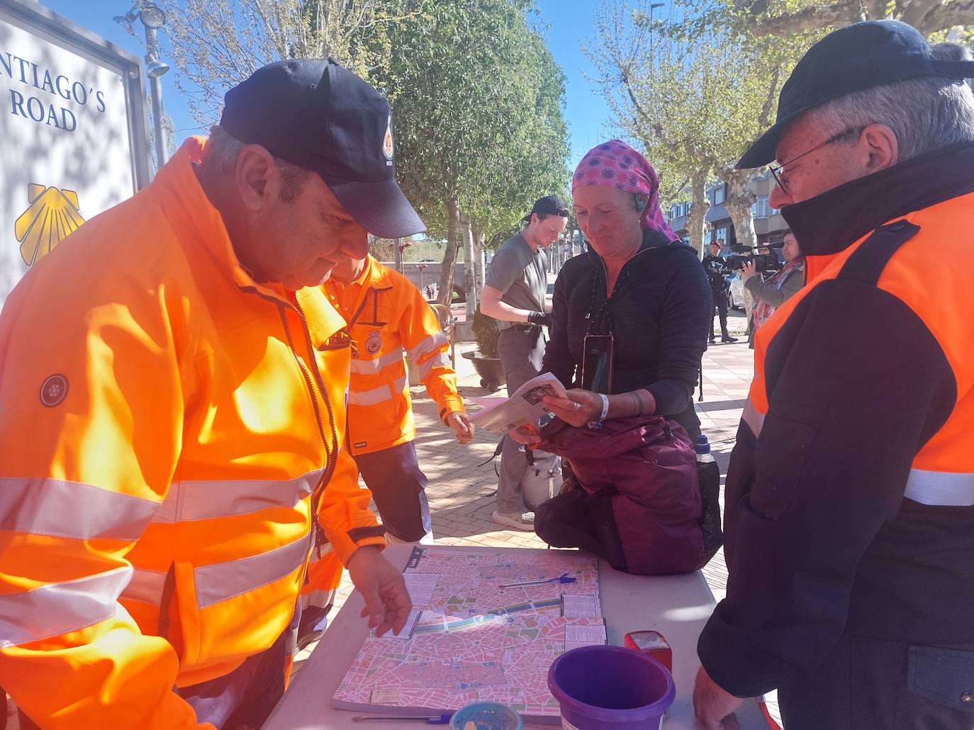 Abre temporada el punto de atención al peregrino en Puente Castro