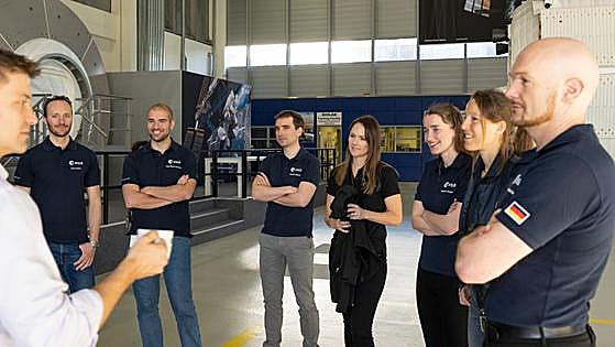 El astronauta leonés Pablo Álvarez inicia en Colonia su formación conforme a los criterios «más estrictos establecidos»