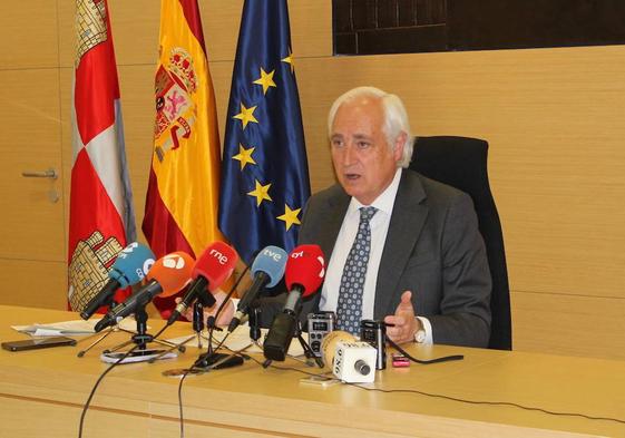 José Luis Concepción, durante la presentación de la memoria naual.