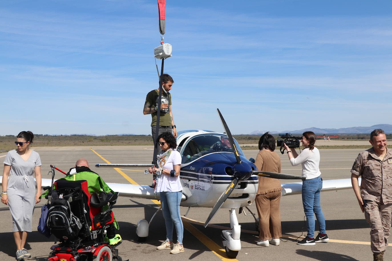 Un vuelo para ganar visibilidad