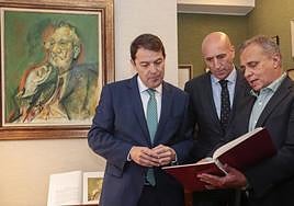 Mañueco visitó la casa-museo de Antonio Pereira durante este año 2023.