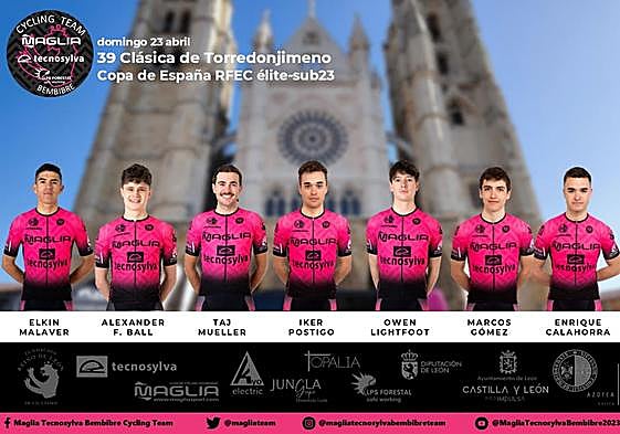 Plantel del Maglia Tecnosylva Bembibre.