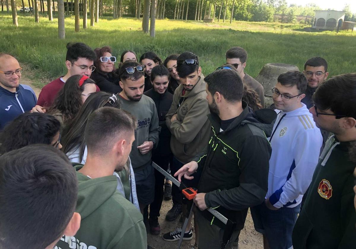 Viaje de prácticas de estudiantes de ingeniería forestal y medio ambiente