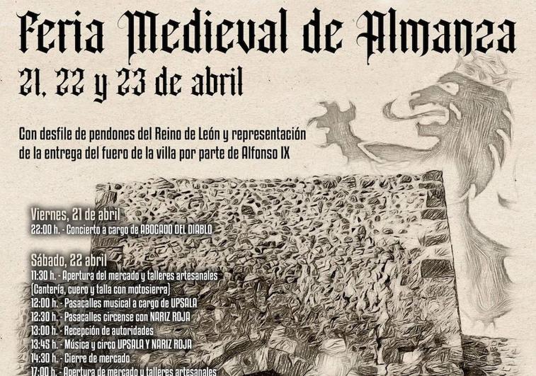 Almanza regresa al medievo este fin de semana.