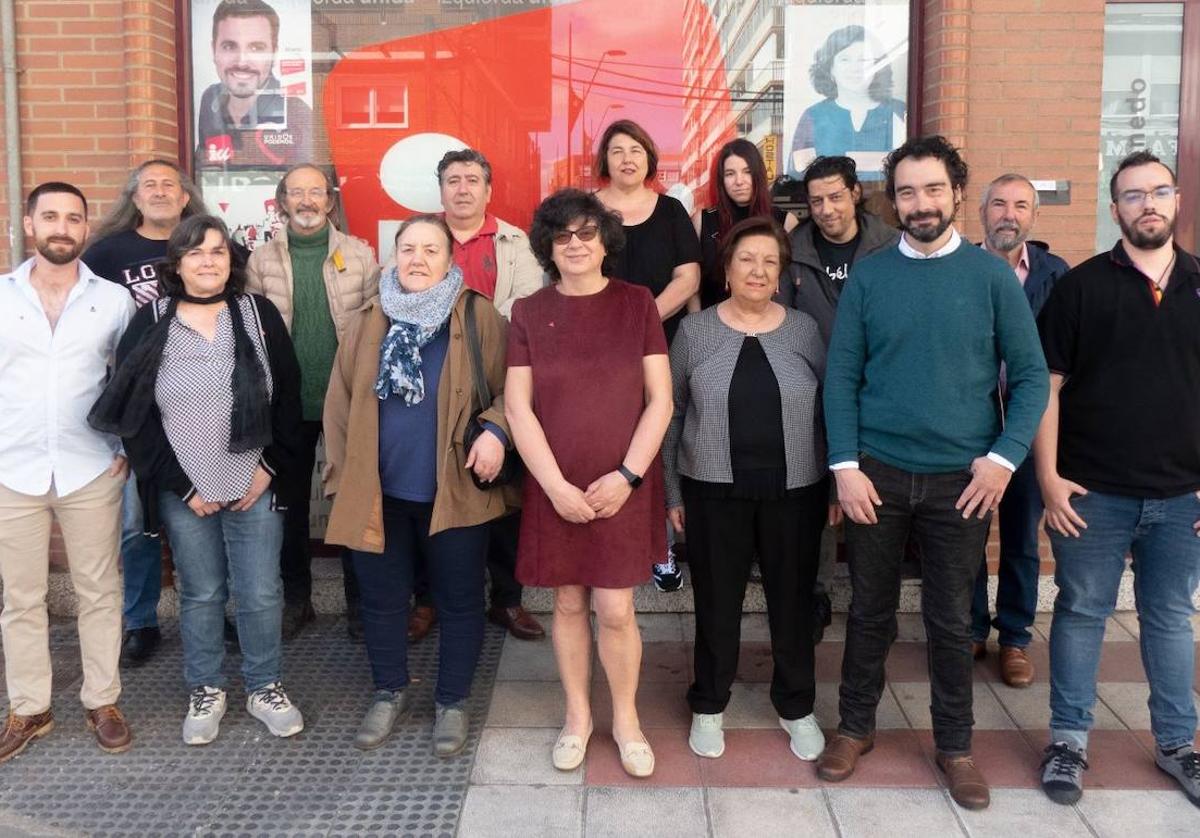 La Coalición IU-Podemos presenta su candidatura en San Andrés del Rabanedo