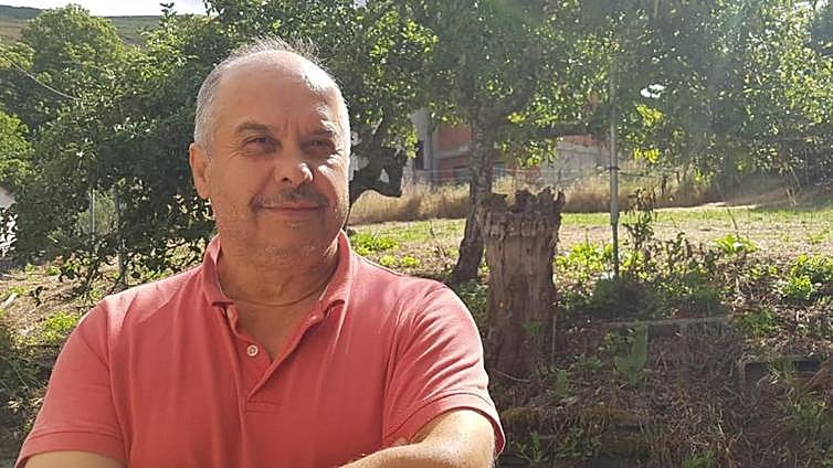 Santiago García García 'Chago', candidato a la alcaldía de Candín por Izquierda Unida