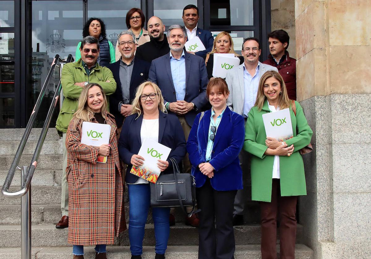 Vox presenta sus candidaturas de León capital, San Andrés de Rabanedo y Villaquilambre.