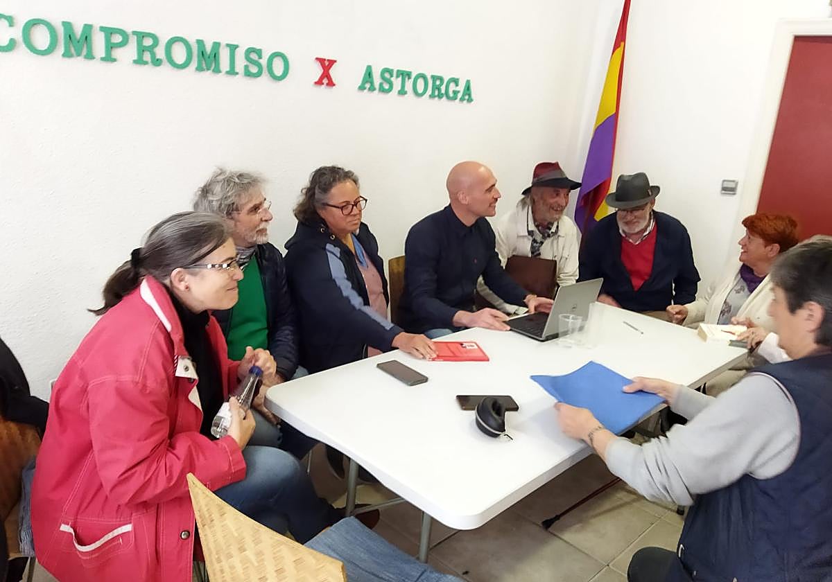 Ángel Núñez 'Curro', candidato a la alcaldía de Astorga por Izquierda Unida