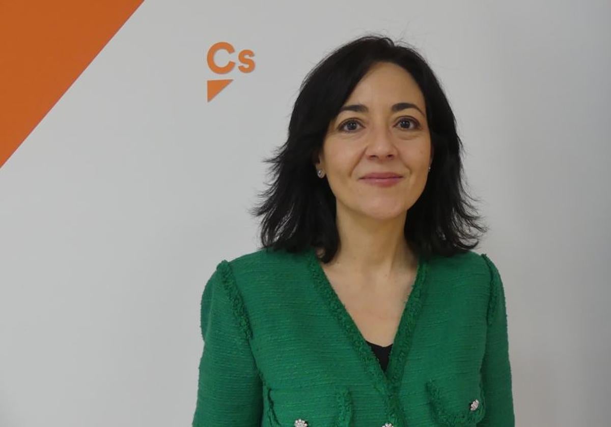 La portavoz municipal de Cs en Ponferrada, Ruth Morales.