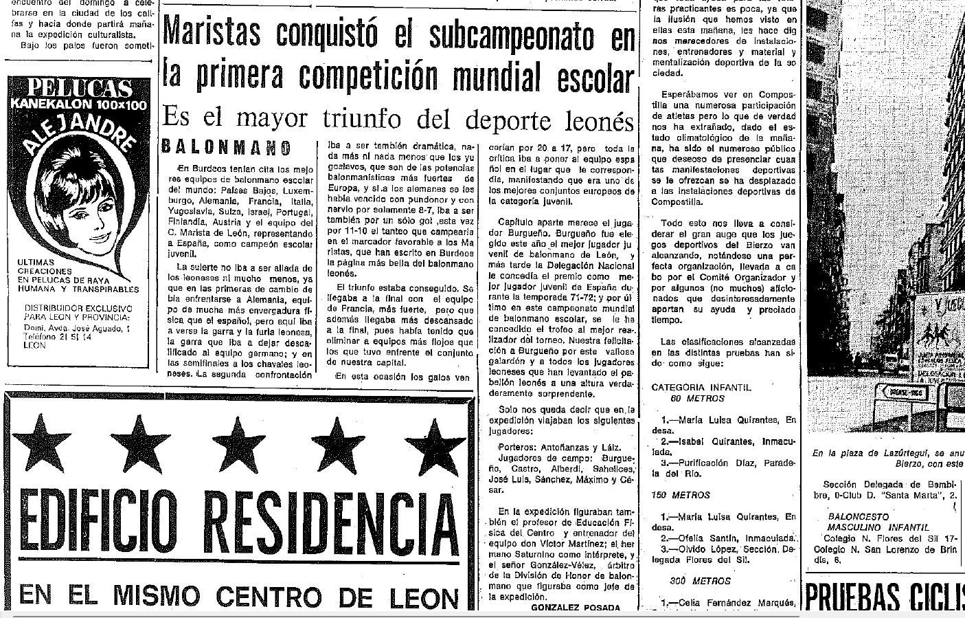 Cuando el Colegio Maristas fue subcampeón del Mundo