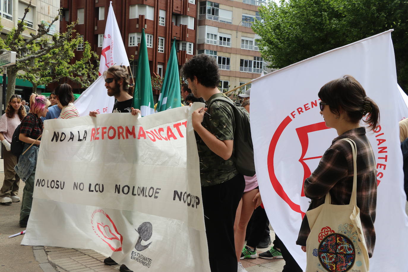 Manifestación del Frente de Estudiantes