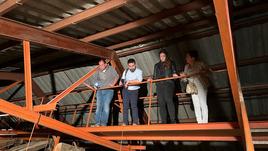 La Junta rehabilita el artesonado mudéjar de la Iglesia de Santa Colomba de la Vega