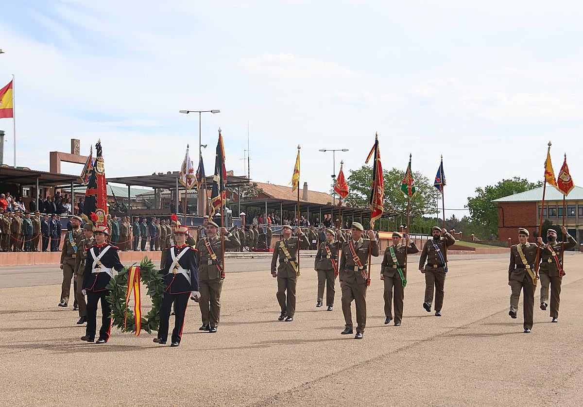 Acto celebrado en la base 'Conde de Gazola'.
