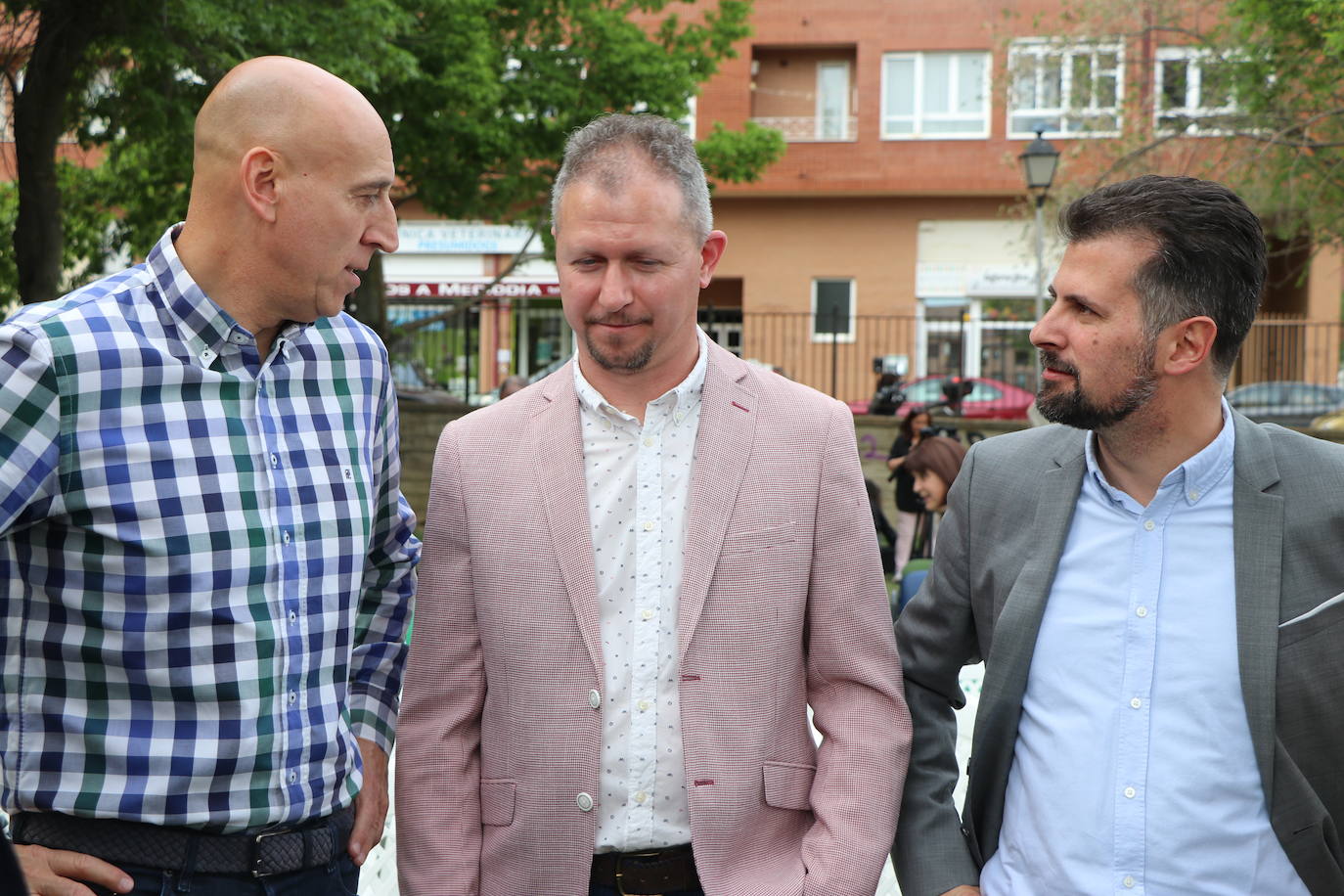 Presentación del candidato del PSOE en Villaquilambre