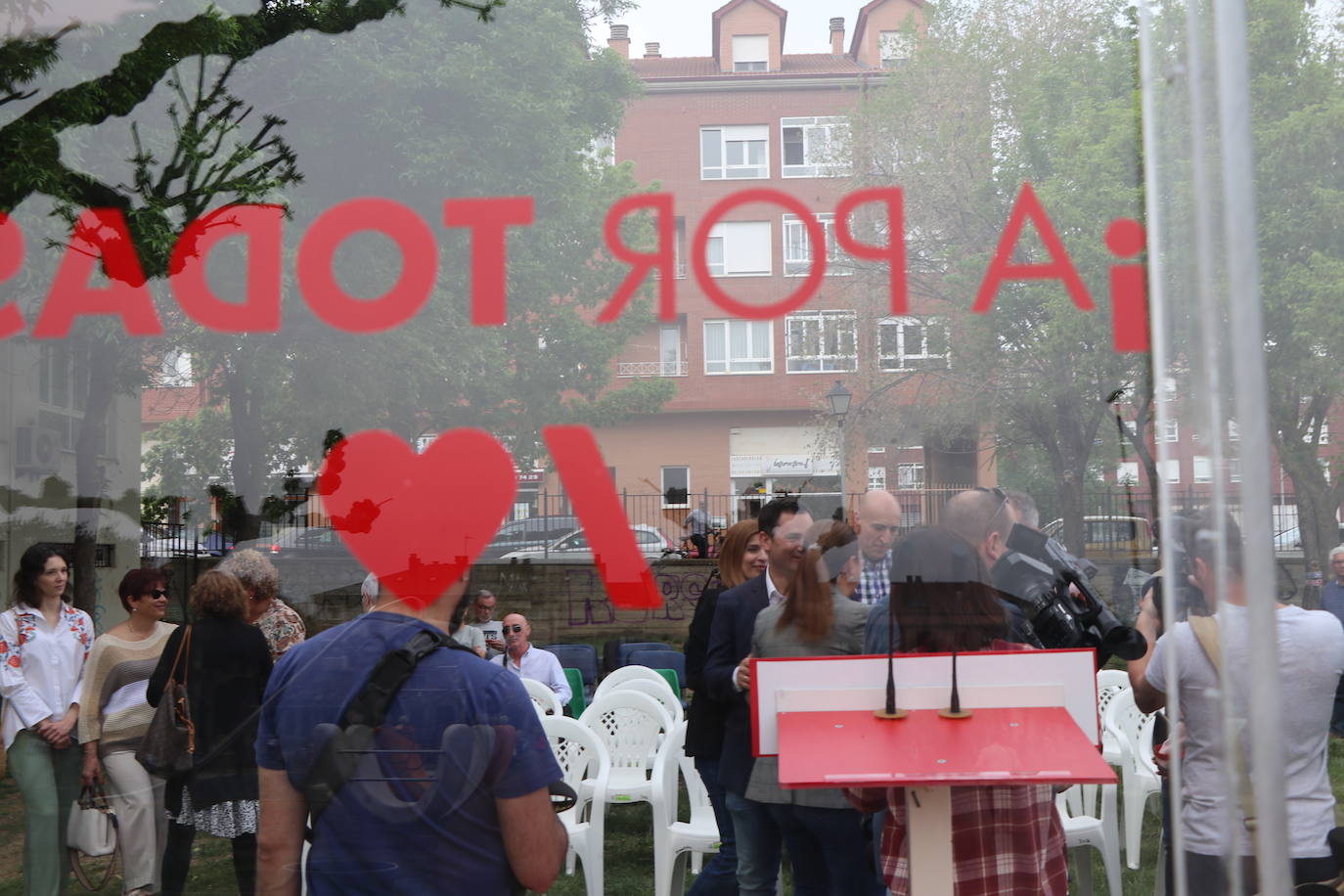 Presentación del candidato del PSOE en Villaquilambre