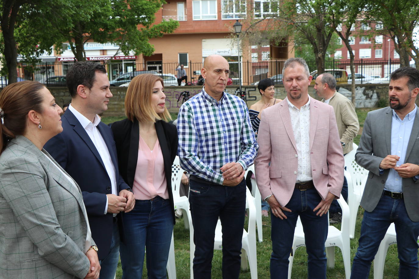 Presentación del candidato del PSOE en Villaquilambre