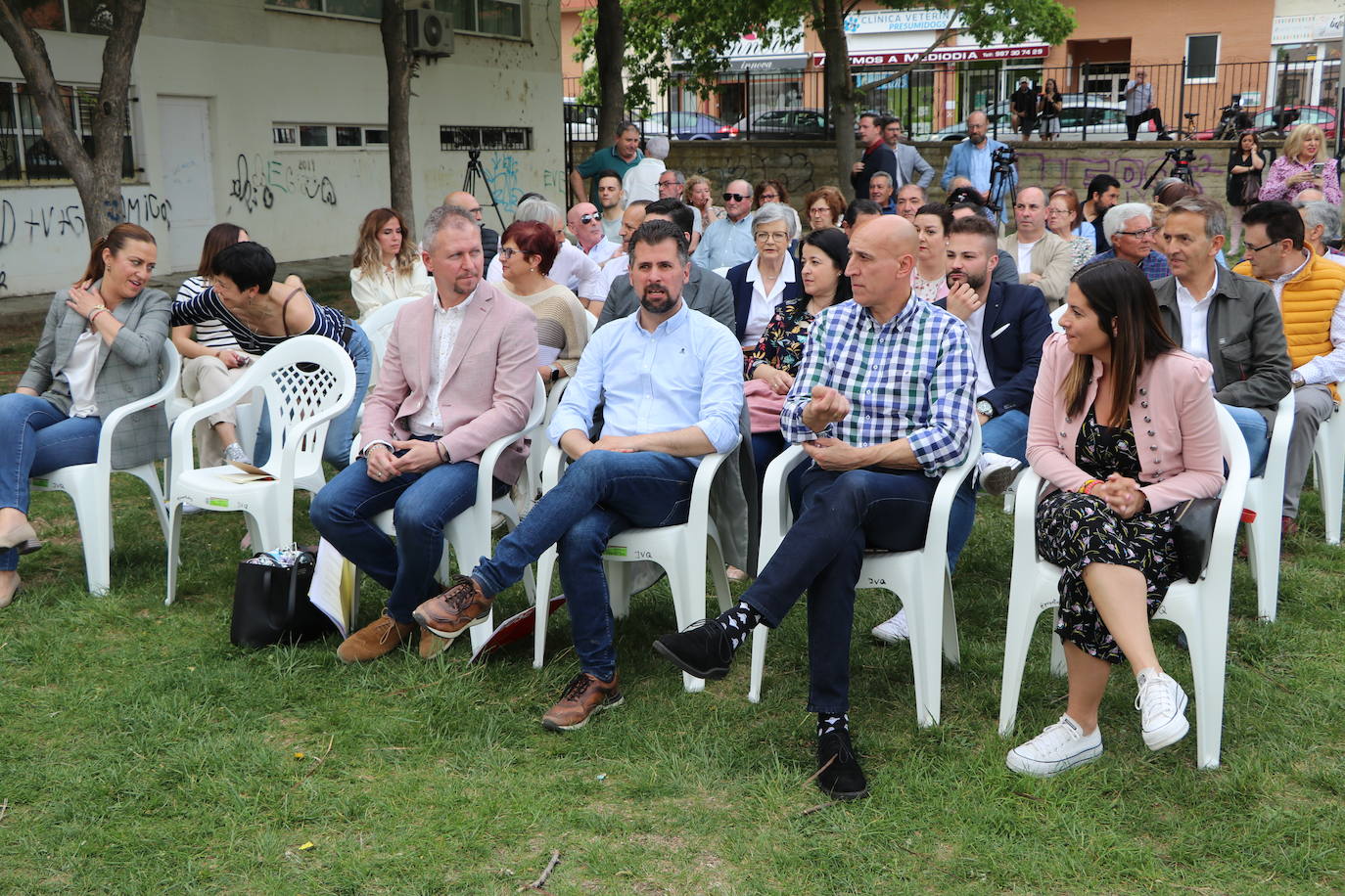 Presentación del candidato del PSOE en Villaquilambre