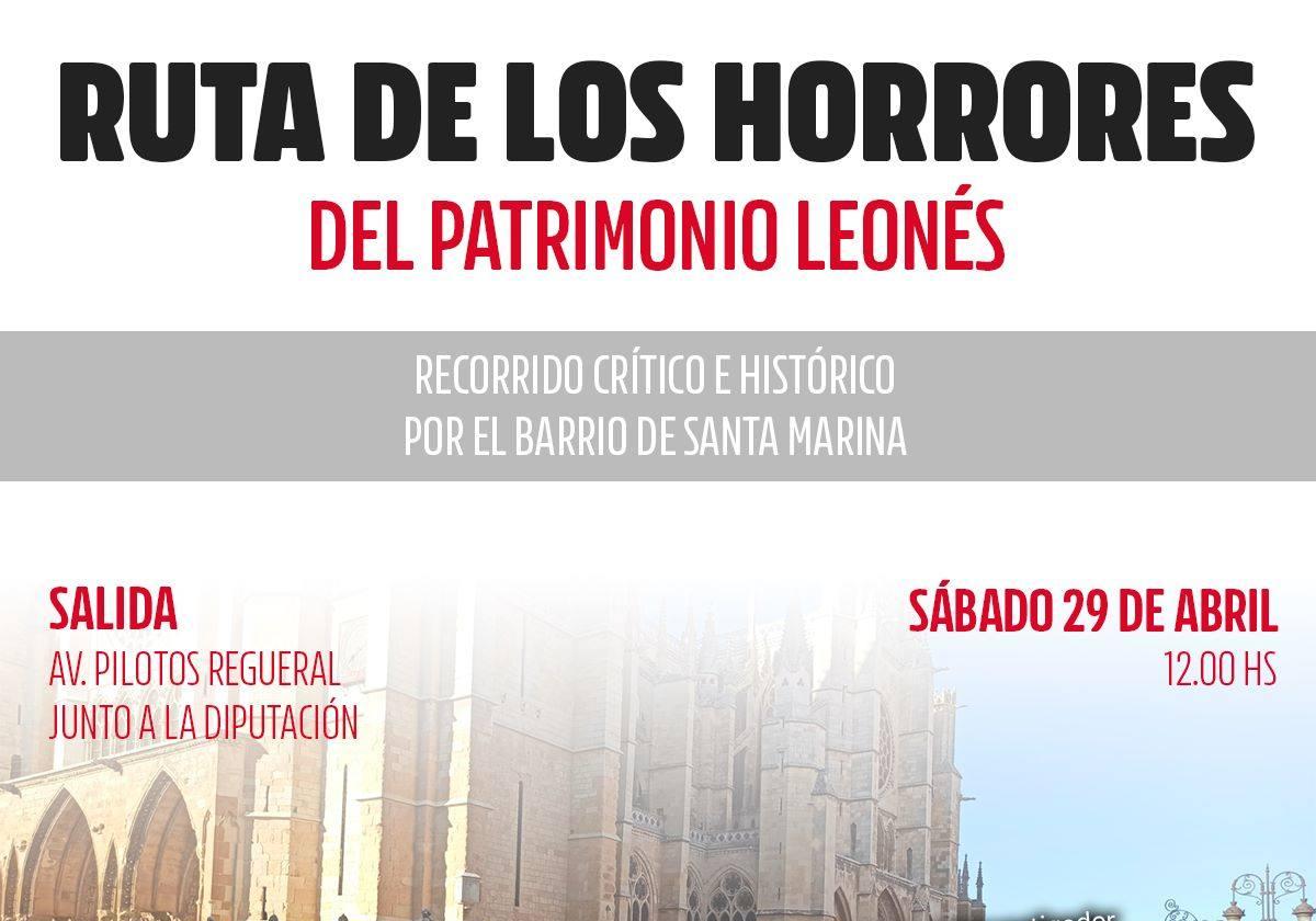 Por ello, desde la organización han decidido realizar esta ruta crítica, «necesaria para que la ciudadanía se conciencie del patrimonio leonés en riesgo».