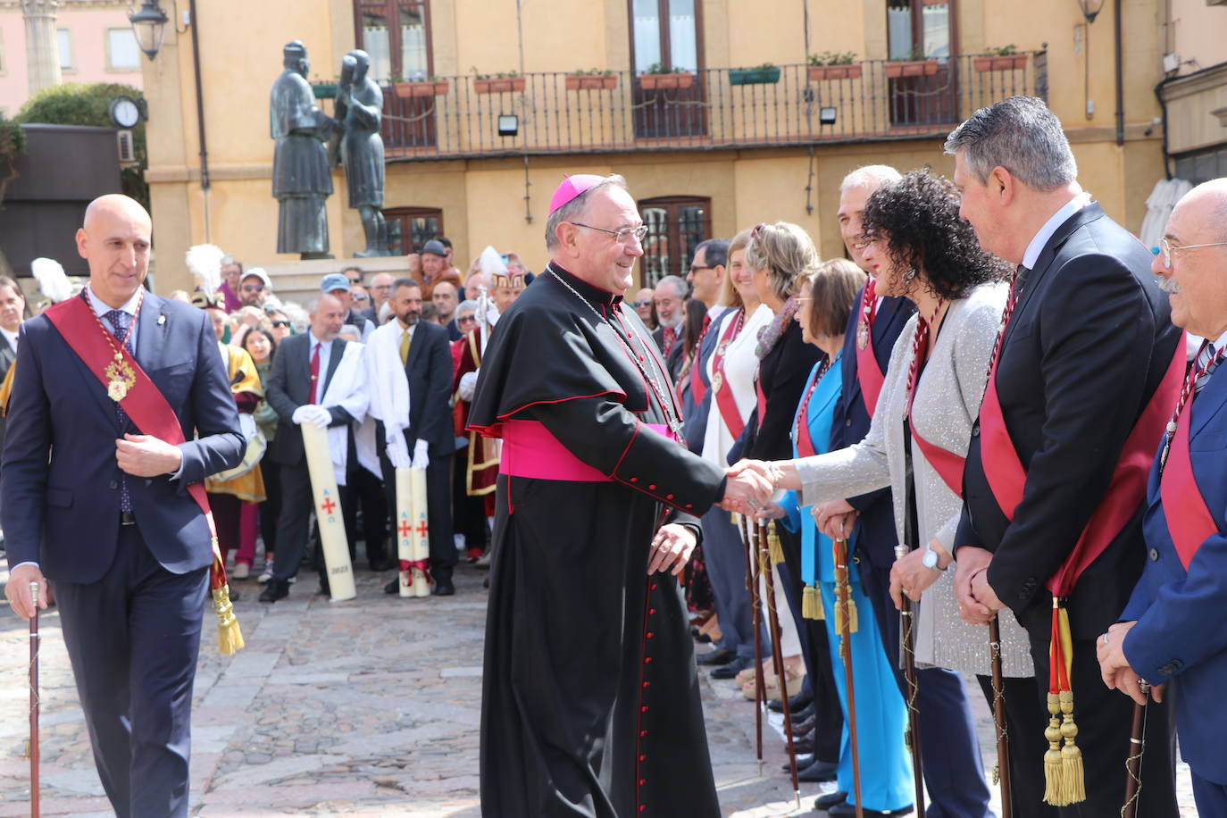 Ceremonia de las Cabezadas en León