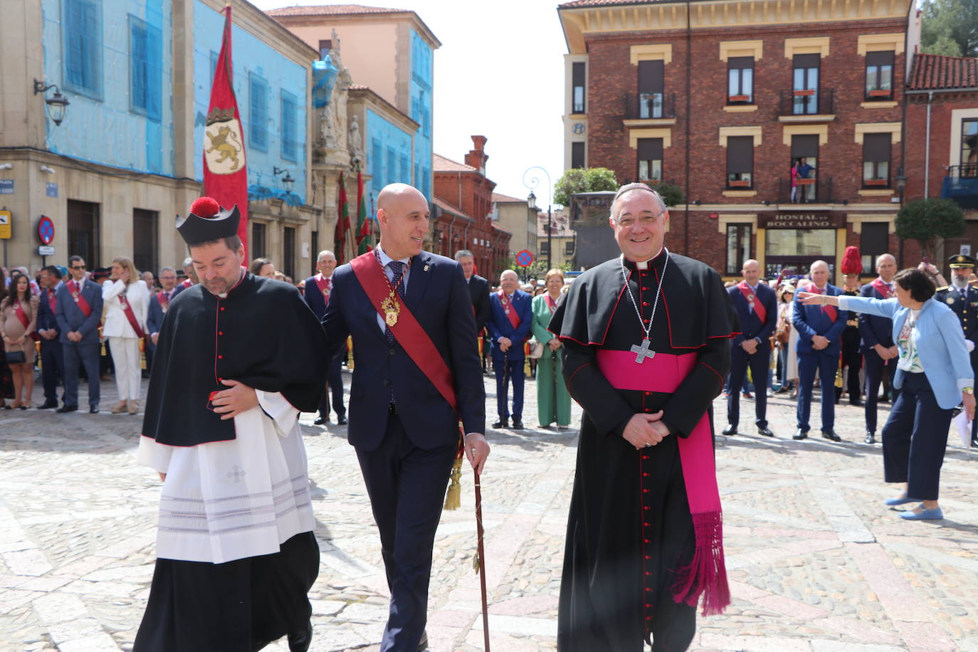 Ceremonia de las Cabezadas en León