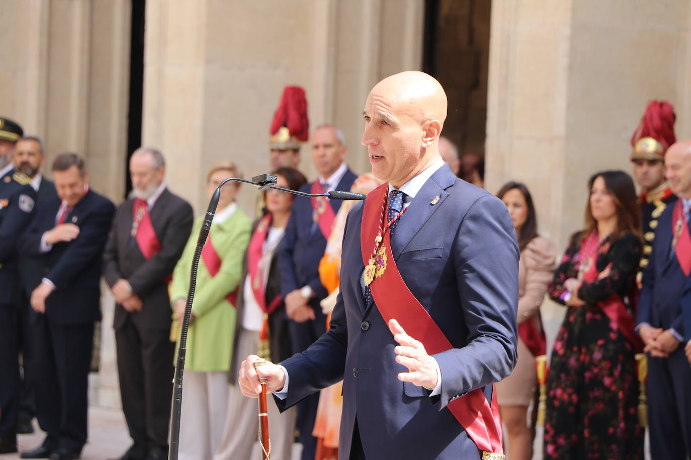 Ceremonia de las Cabezadas en León