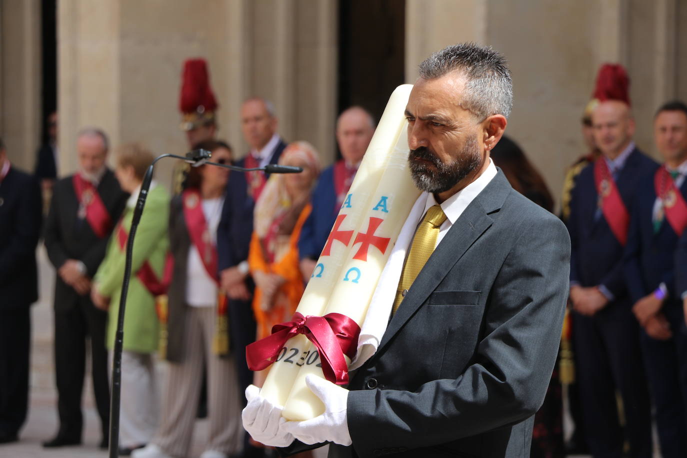 Ceremonia de las Cabezadas en León