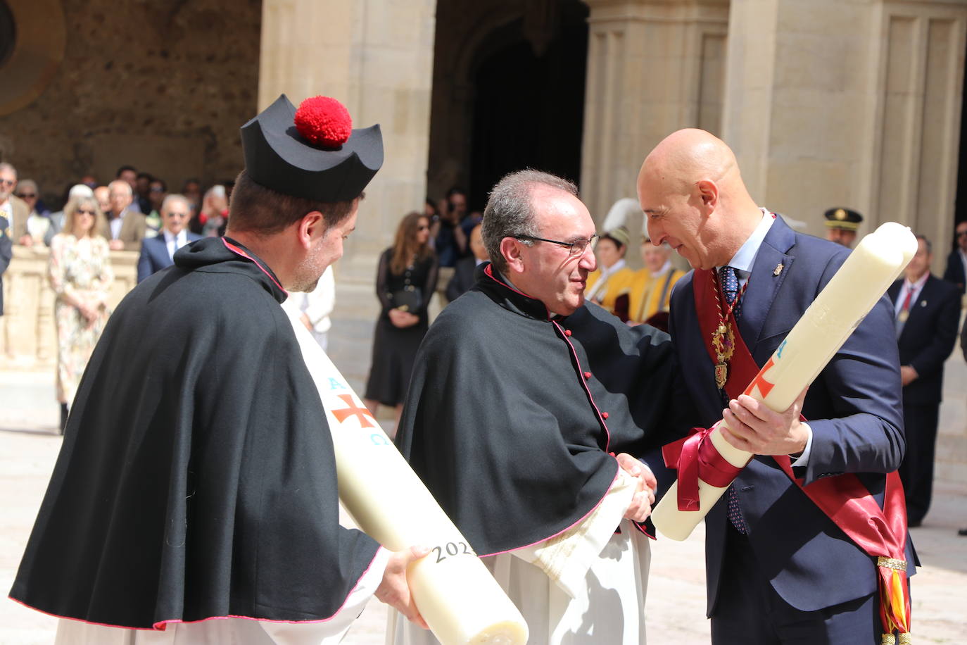 Ceremonia de las Cabezadas en León