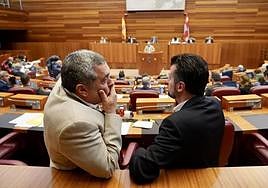 Cortes de Castilla y León, sede parlamentaria de la comunidad.