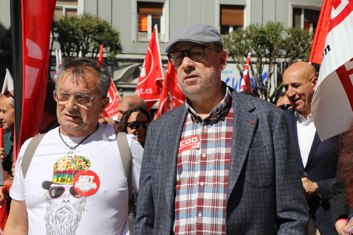 Manifestación del Primero de Mayo en León