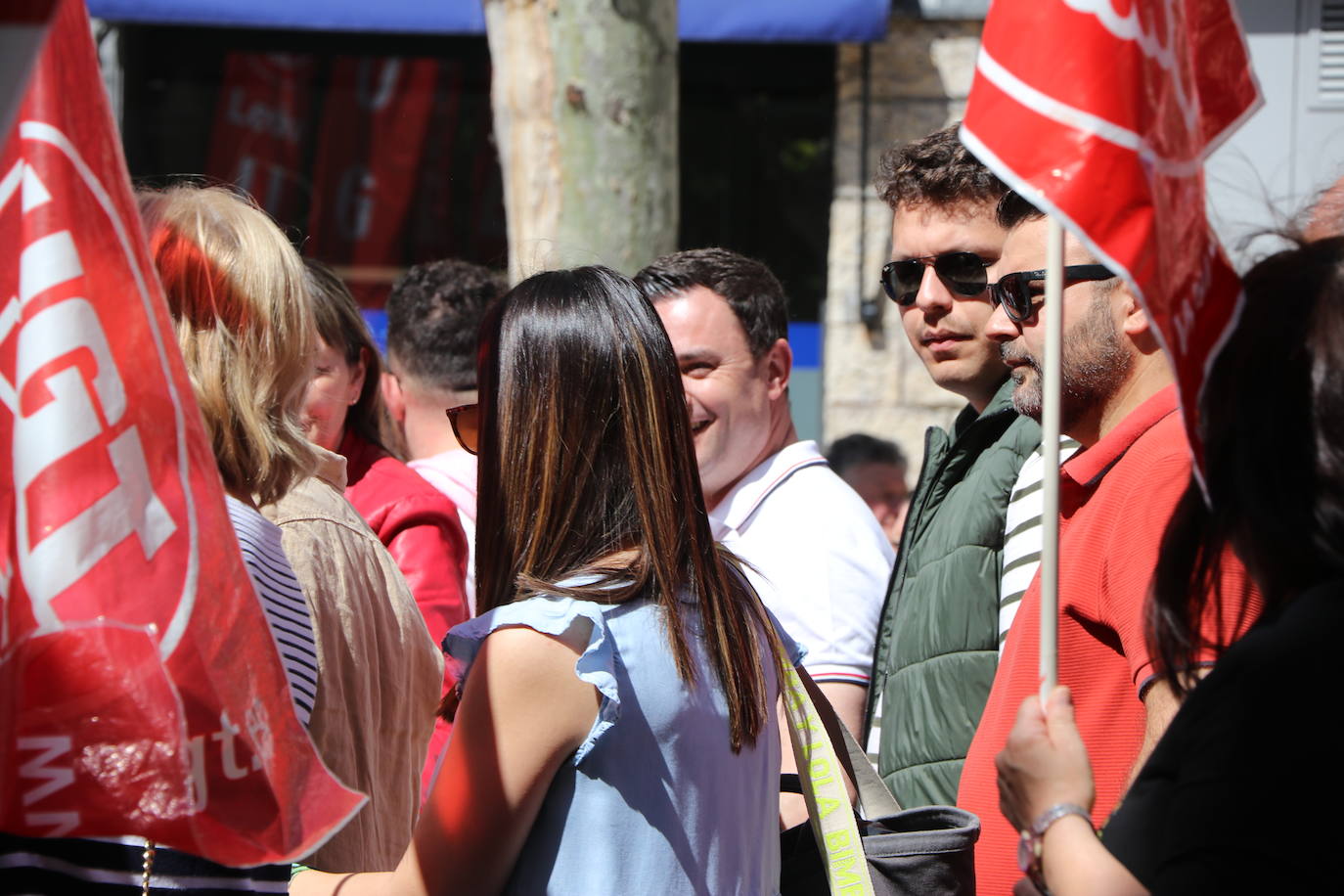 Manifestación del Primero de Mayo en León