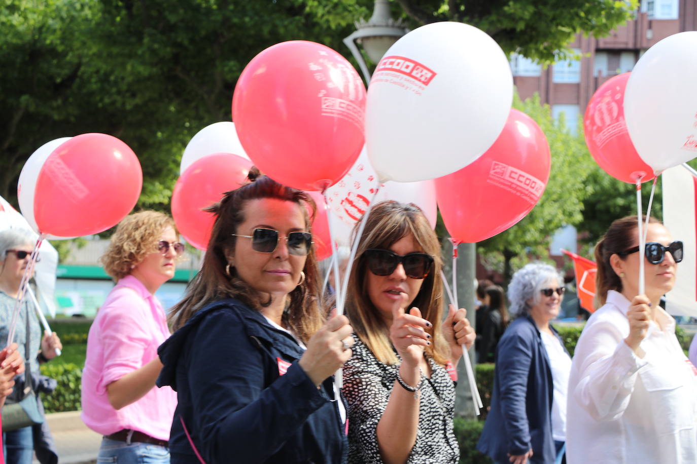 Manifestación del Primero de Mayo en León