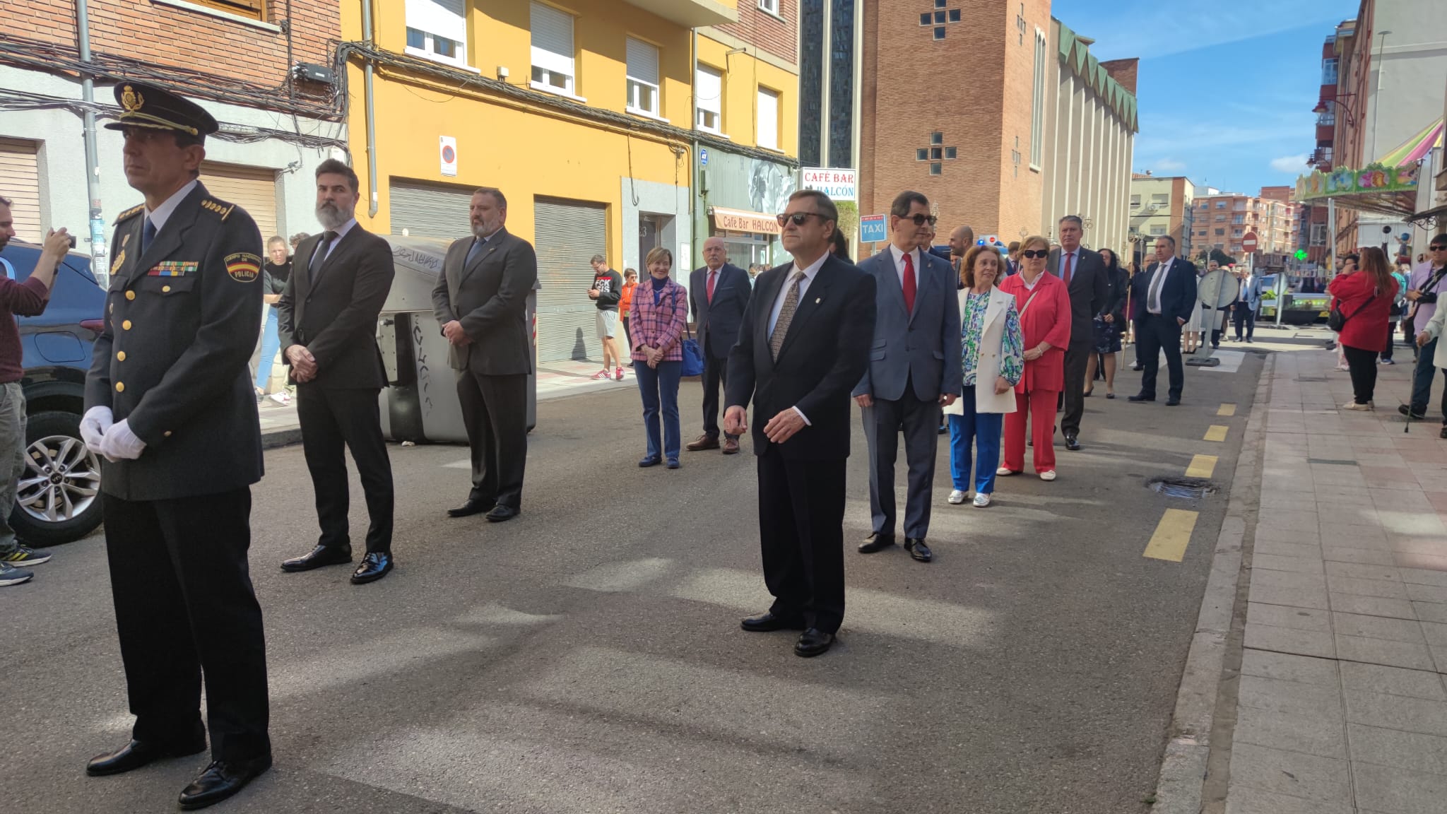 Procesión por las calles de León