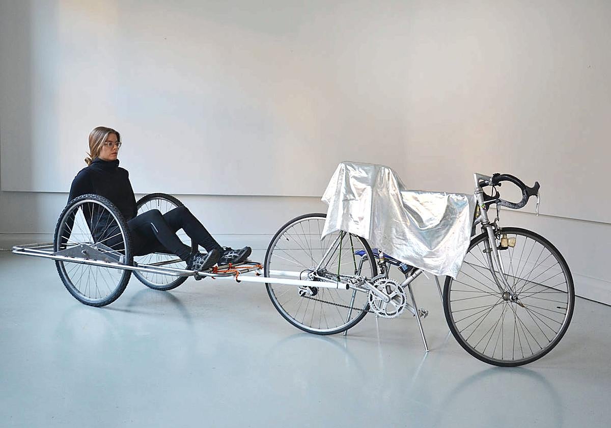 El joven arquitecto y artista leonés Pablo Encinas Alonso sigue traspasando fronteras y ahora sus obras se exponen en Suecia