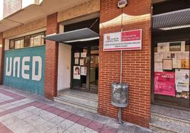 Aula de la UNED en San Andrés.